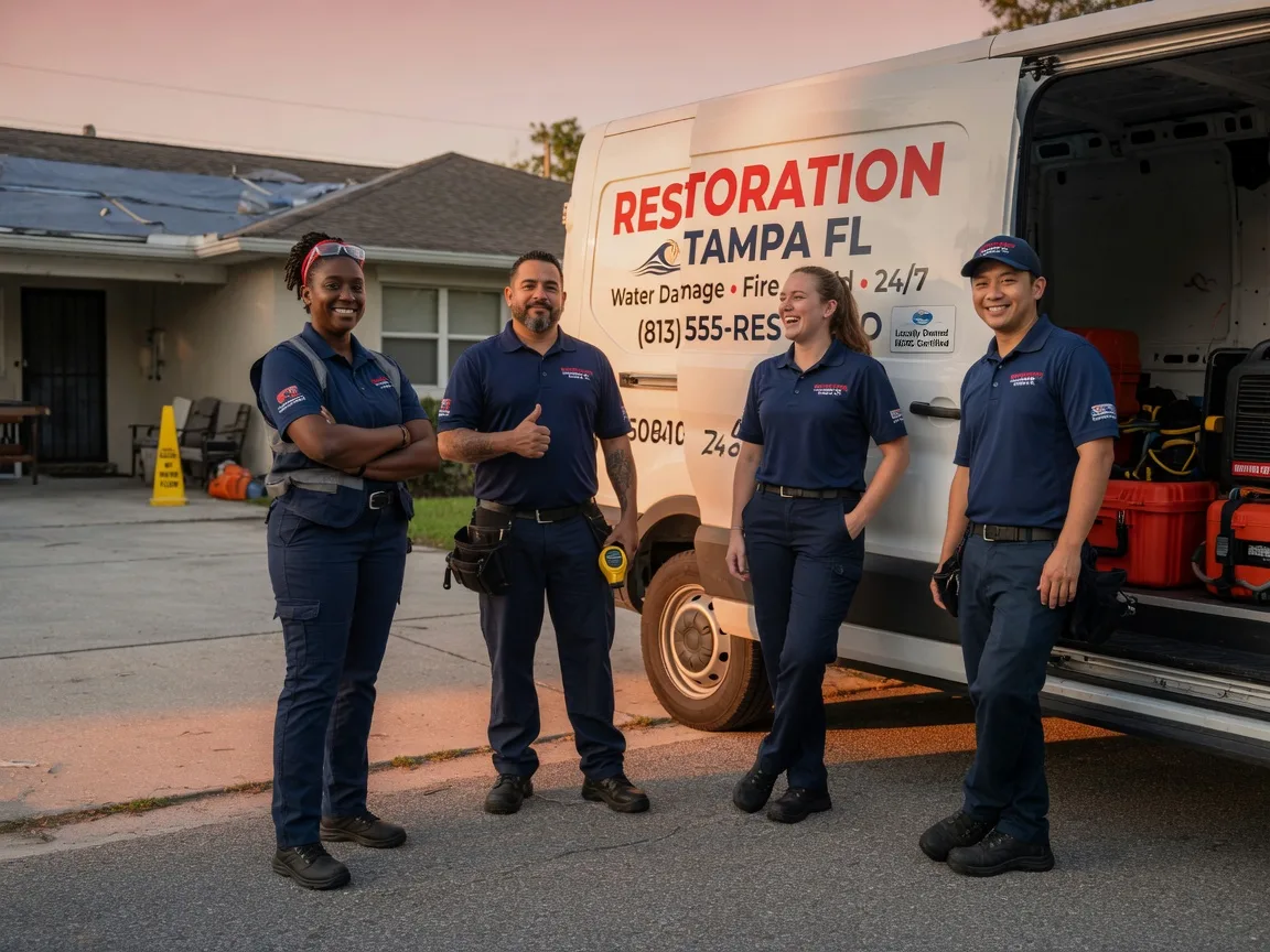 Water Damage Restoration company in Brice, OH